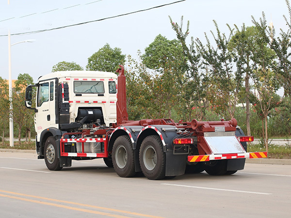 重汽HOWO鉤臂垃圾車